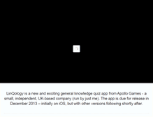 Tablet Screenshot of linqology.com